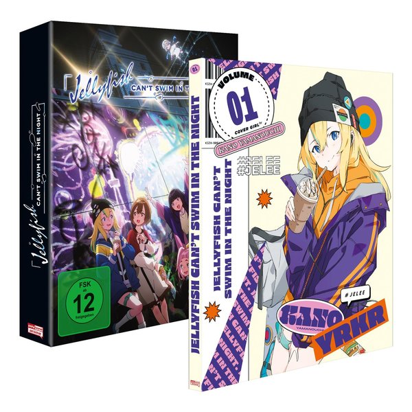 Jellyfish Can't Swim In The Night - Volume 1 - limitierte Edition mit Sammelschuber  (Blu-ray Disc)