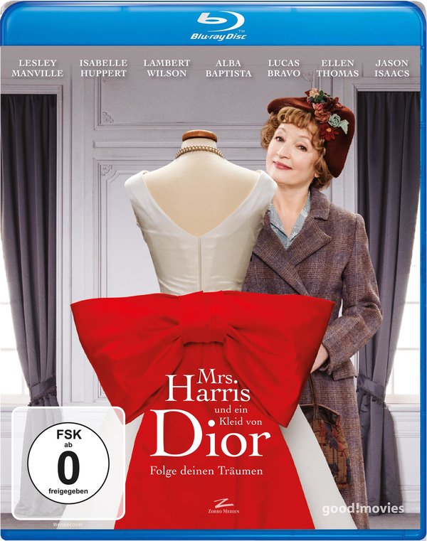 Mrs. Harris und ein Kleid von Dior (blu-ray)