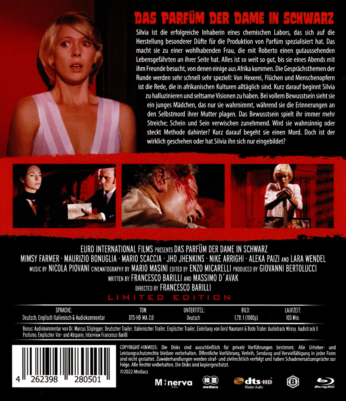 Das Parfüm der Dame in Schwarz  (Blu-ray Disc)