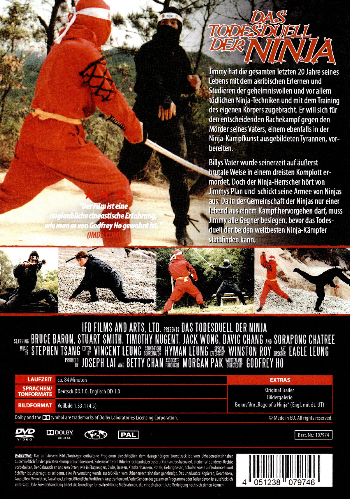 Todesduell der Ninja, Das