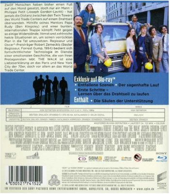Walk, The - Eine wahre Geschichte (blu-ray)