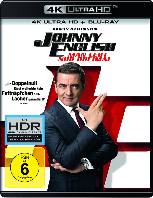 Johnny English - Man lebt nur dreimal (4K Ultra HD)