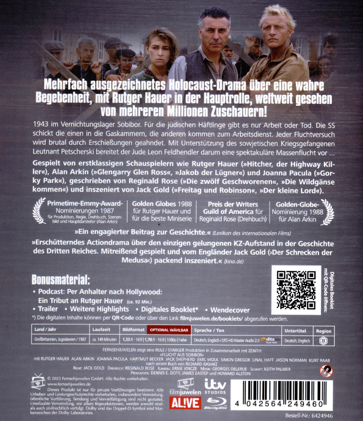 Sobibor - Flucht aus Sobibor (Neuauflage)  (Blu-ray Disc)
