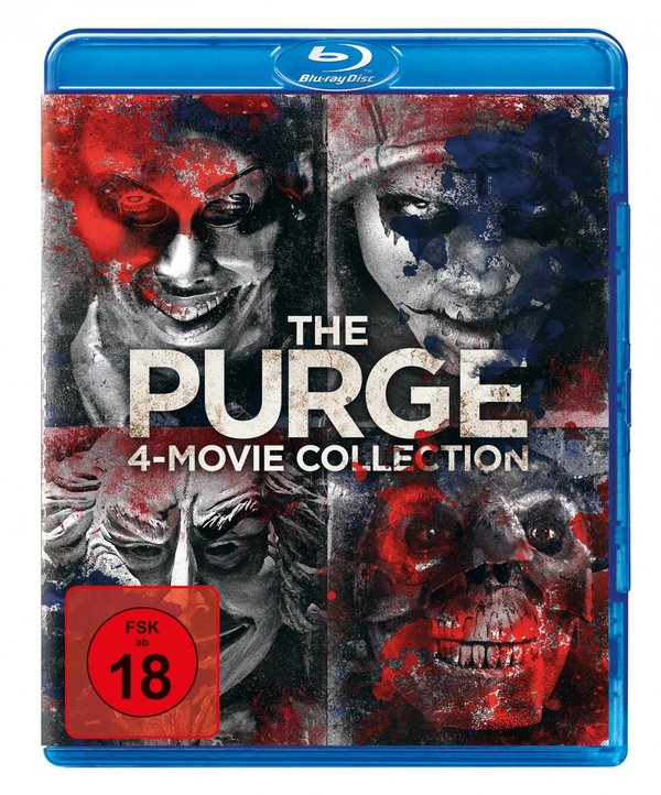 Purge, The - 4-Movie-Collection (blu-ray)