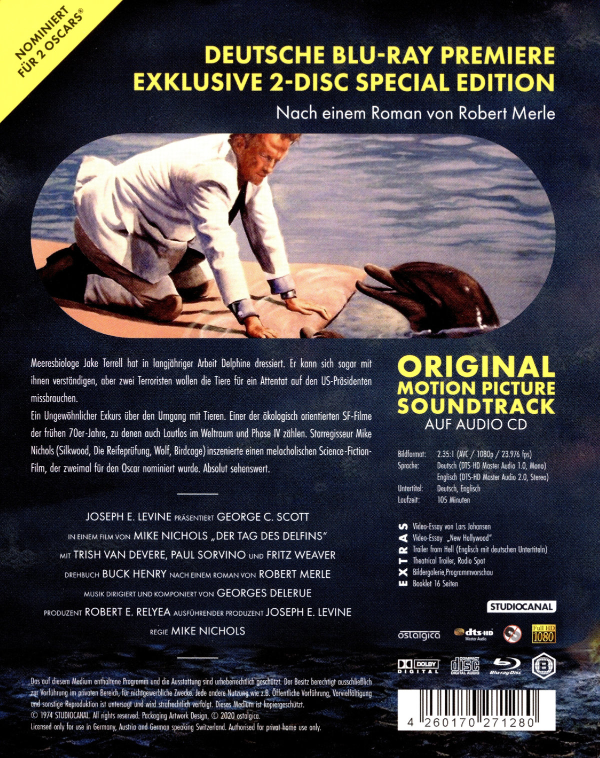 Tag des Delfins, Der - Limited Edition (blu-ray)