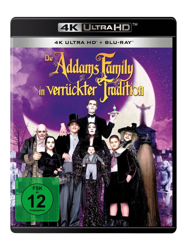 Die Addams Family in verrückter Tradition  (4K Ultra HD) + (Blu-ray)