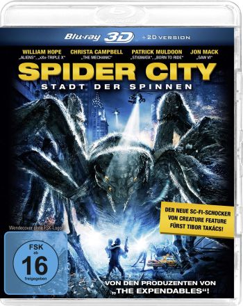 Spider City - Stadt der Spinnen 3D (3D blu-ray)