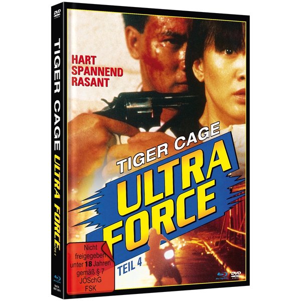 Tiger Cage - Ultra Force 4 - Uncut Mediabook Edition (DVD+blu-ray) (A)