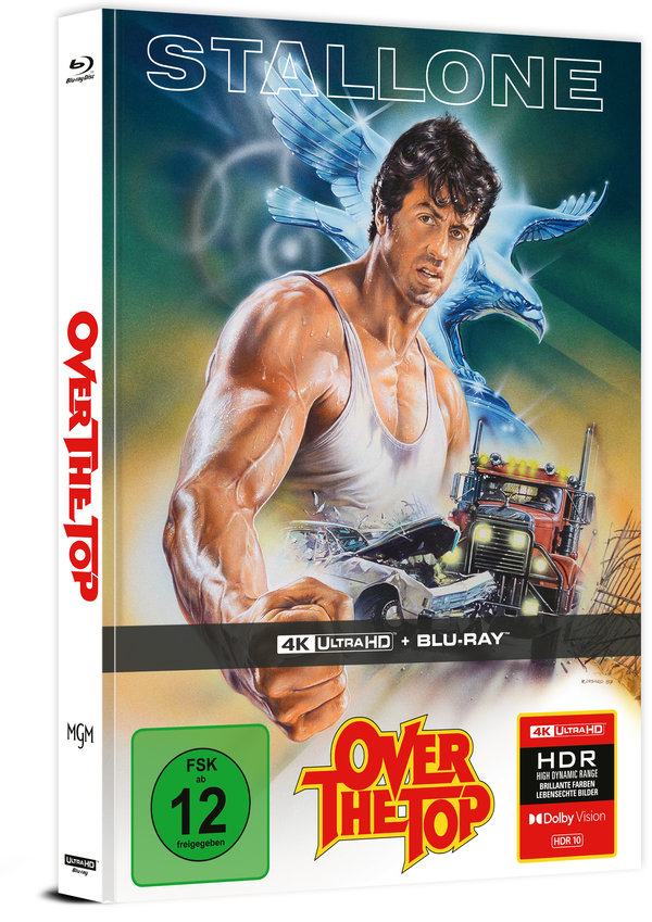 Over the Top - Uncut Mediabook Edition  (4K Ultra HD+blu-ray)