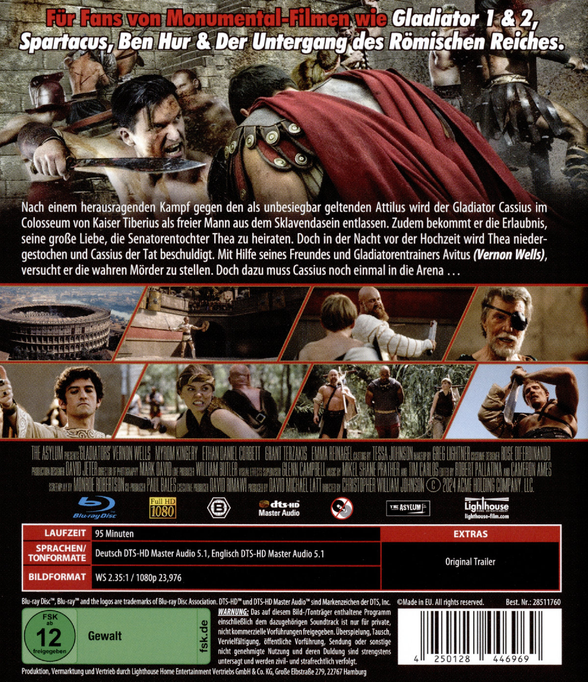 Gladiators - Zurück in die Arena  (Blu-ray Disc)