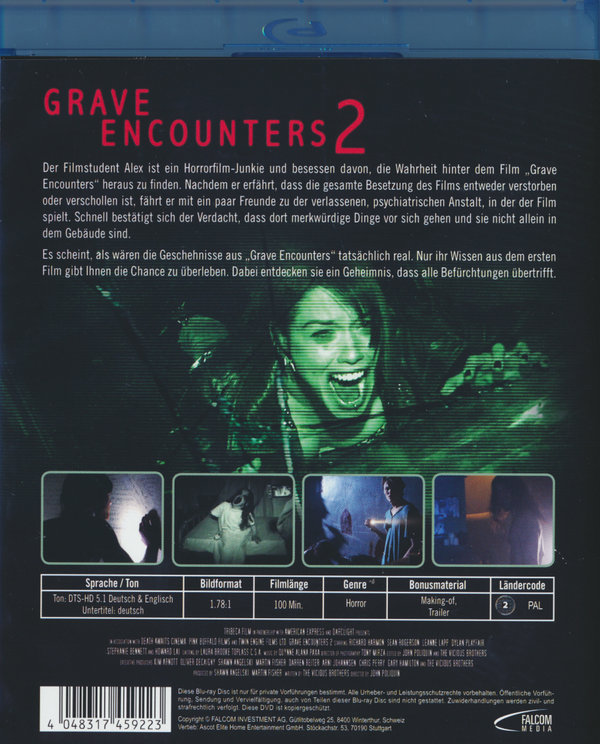 Grave Encounters 2 (blu-ray)