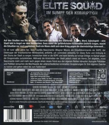 Elite Squad - Im Sumpf der Korruption (blu-ray)