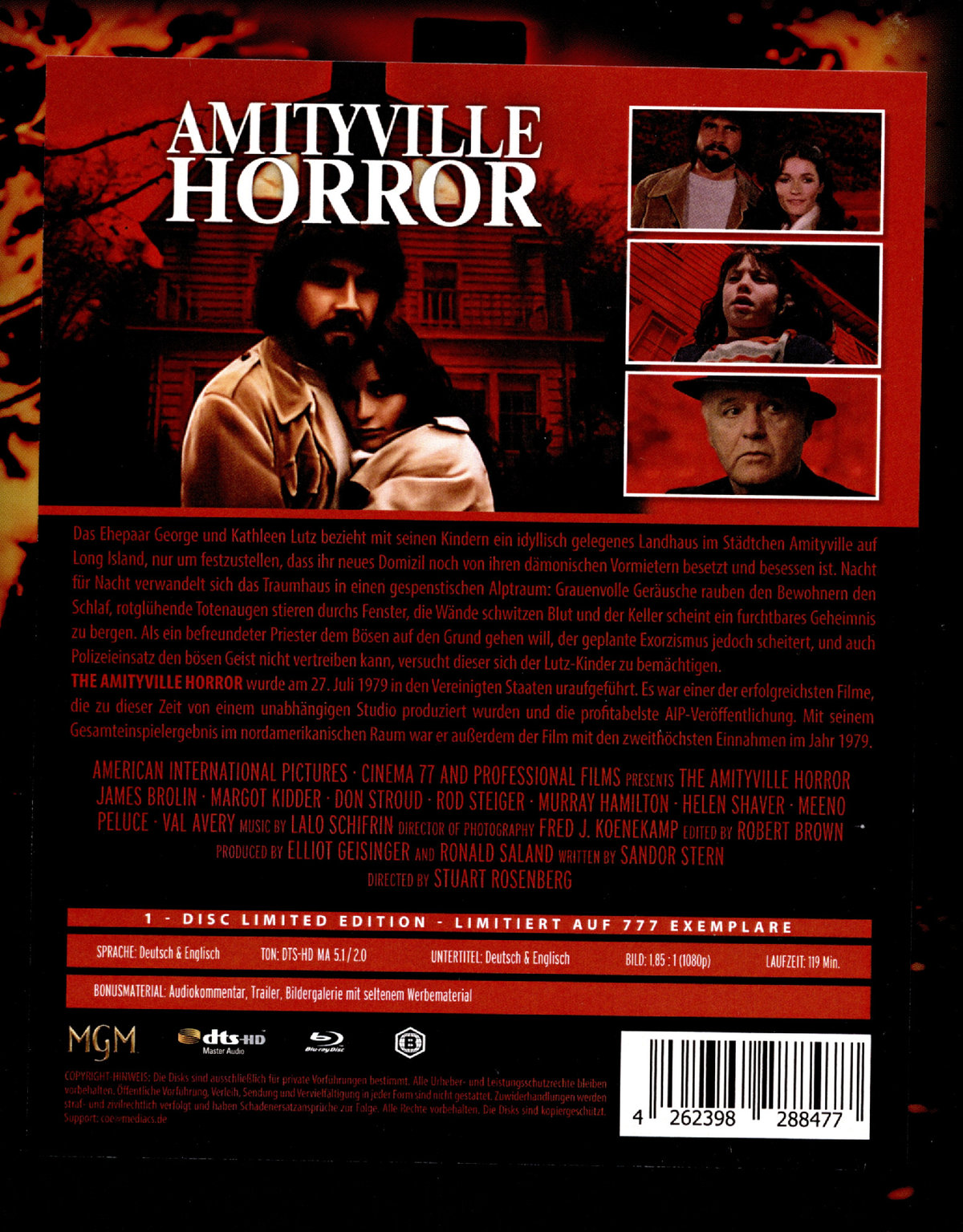 Amityville Horror (1979) - Limited Metalpak Edition  (blu-ray) 