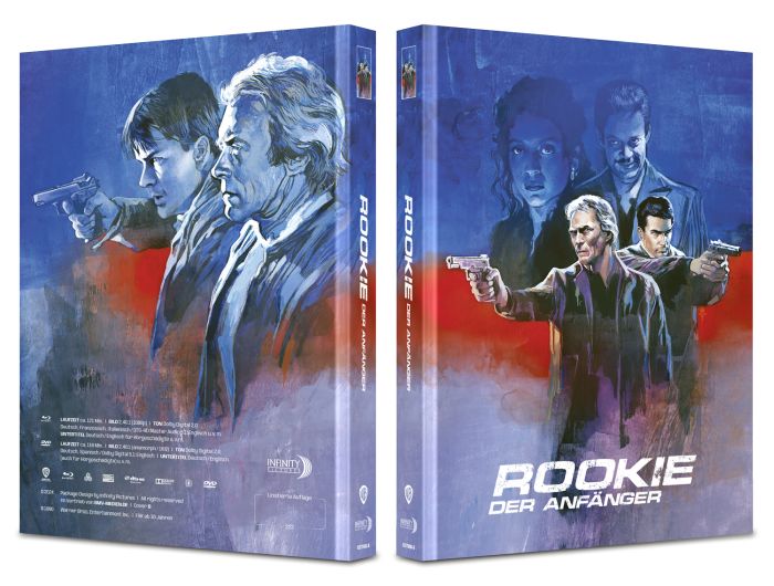 Rookie - Der Anfänger - Uncut Mediabook Edition  (DVD+blu-ray) (B)