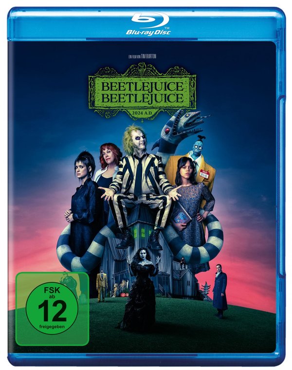 Beetlejuice Beetlejuice  (Blu-ray Disc)