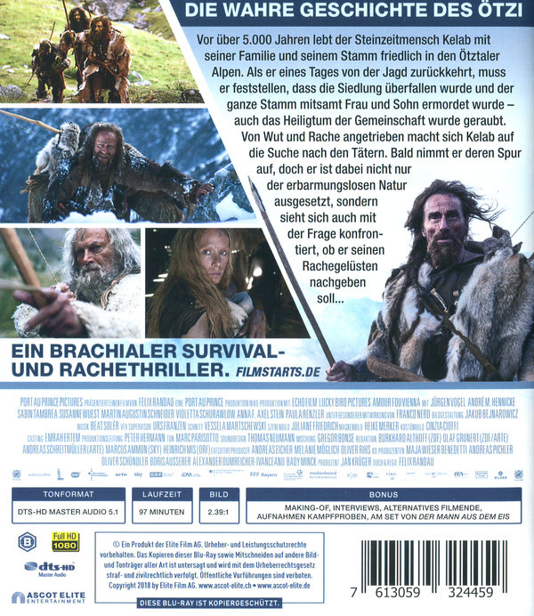 Mann aus dem Eis, Der (blu-ray)