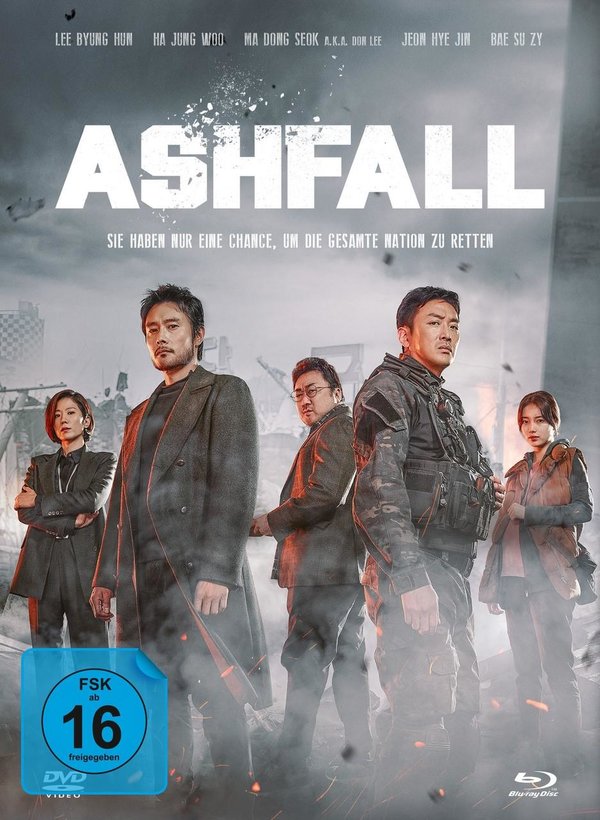 Ashfall - Uncut Mediabook Edition (DVD+blu-ray)