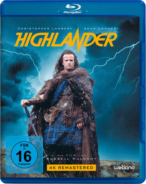 Highlander (4K Remastered)  (Blu-ray Disc)
