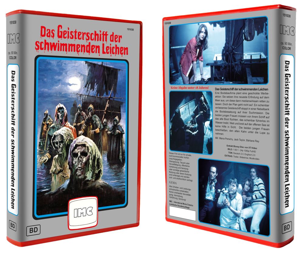 Geisterschiff der schwimmenden Leichen, Das - Uncut IMC Redbox (blu-ray)