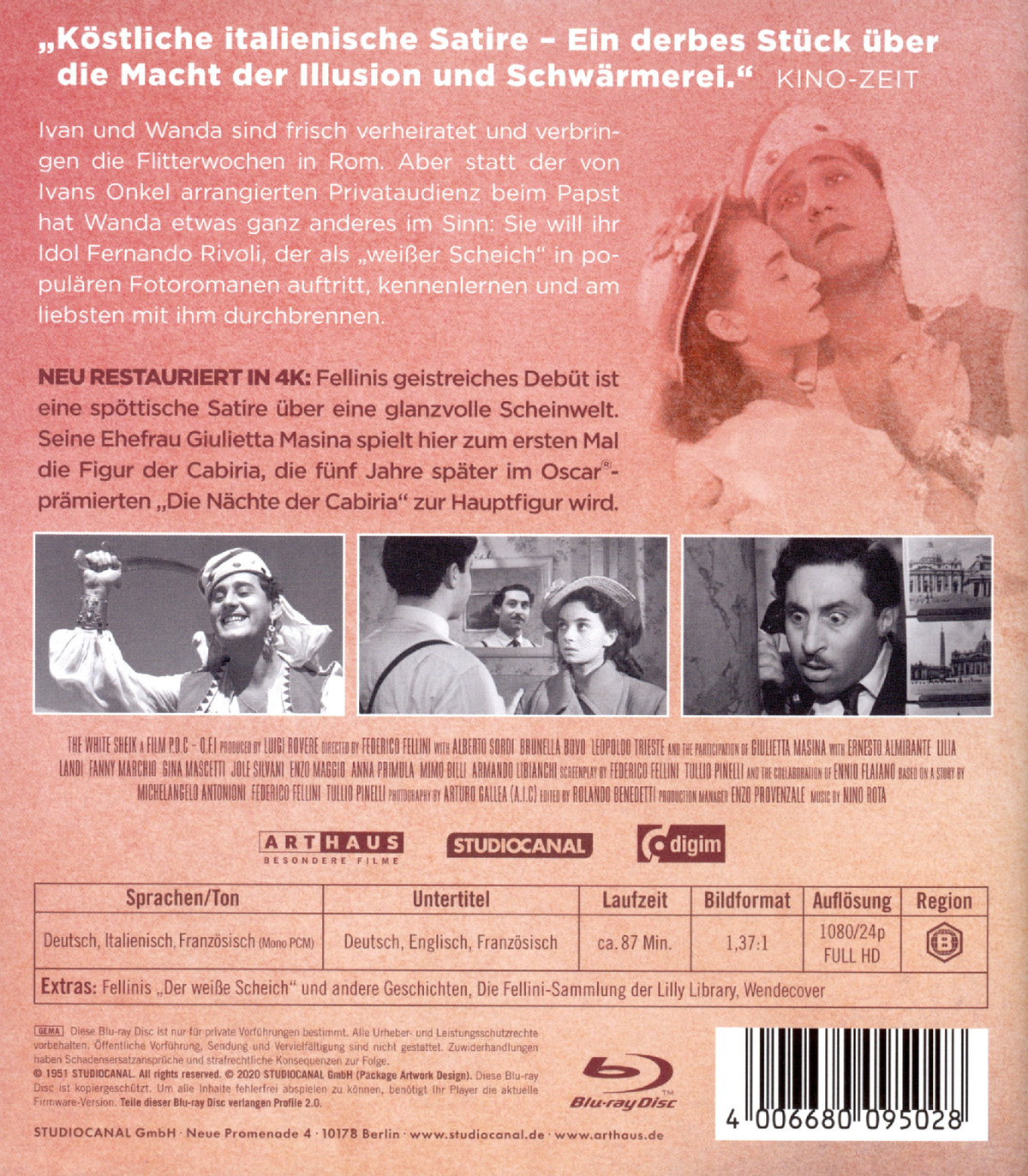 Weisse Scheich, Der (blu-ray)