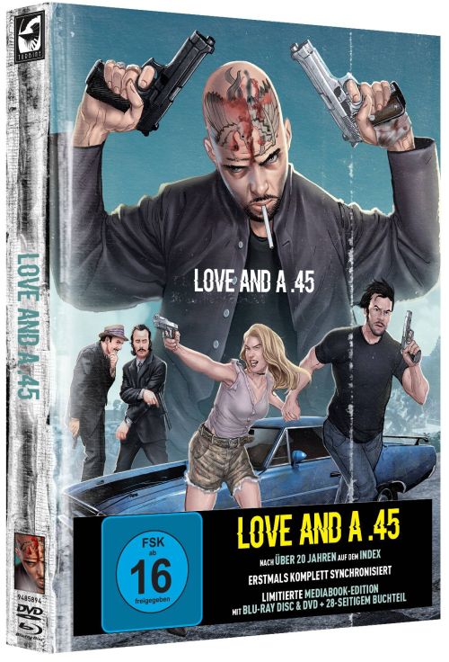 Love & A .45 - Uncut Mediabook Edition  (DVD+blu-ray)