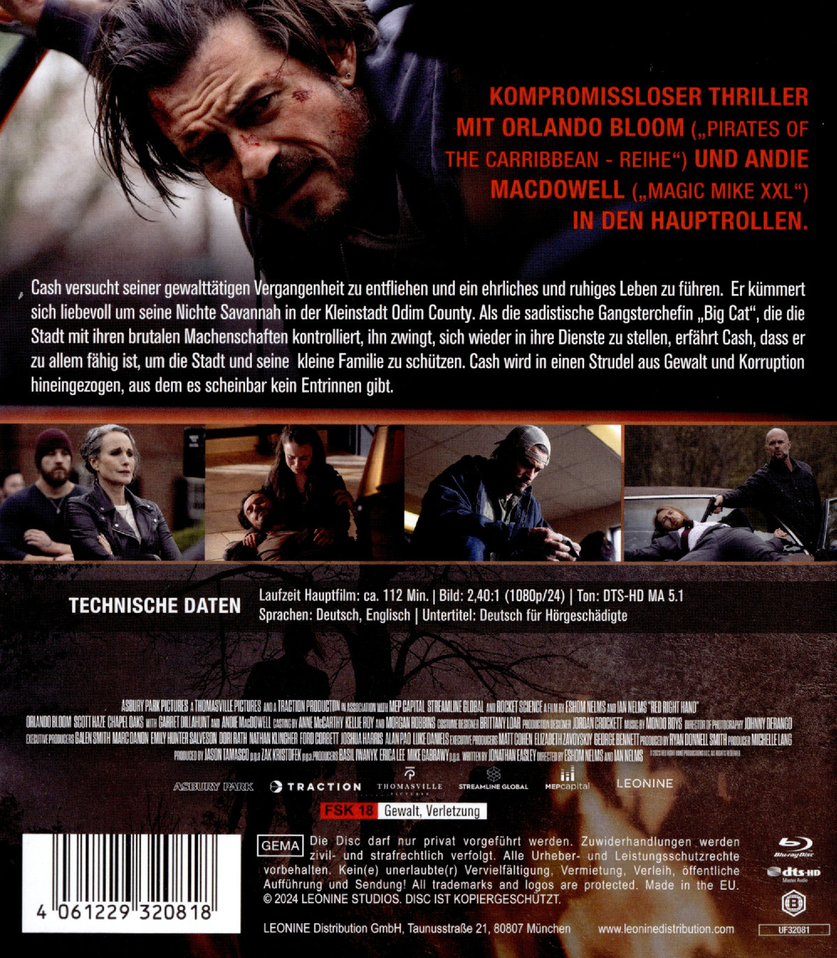 Red Right Hand  (Blu-ray Disc)