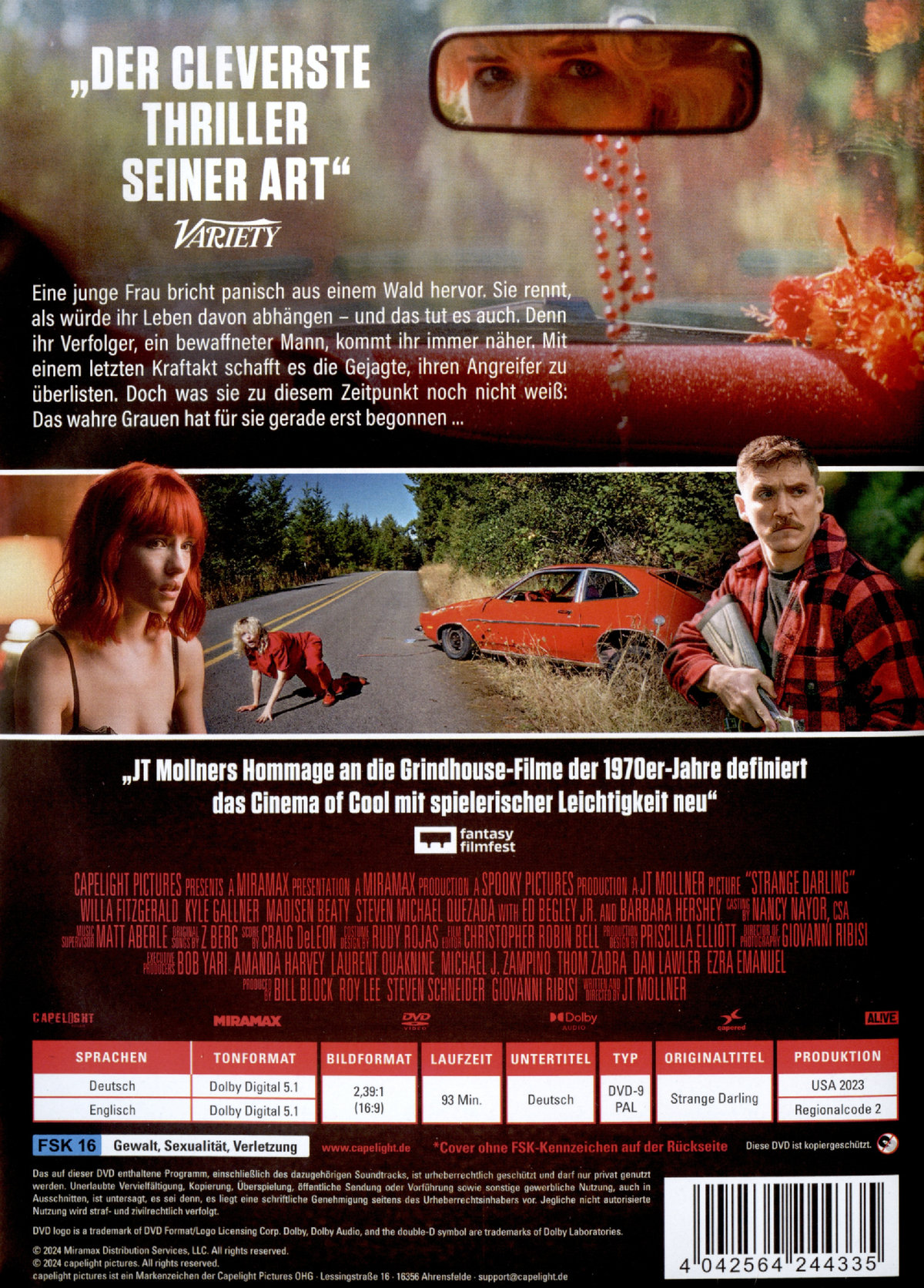 Strange Darling   (DVD)