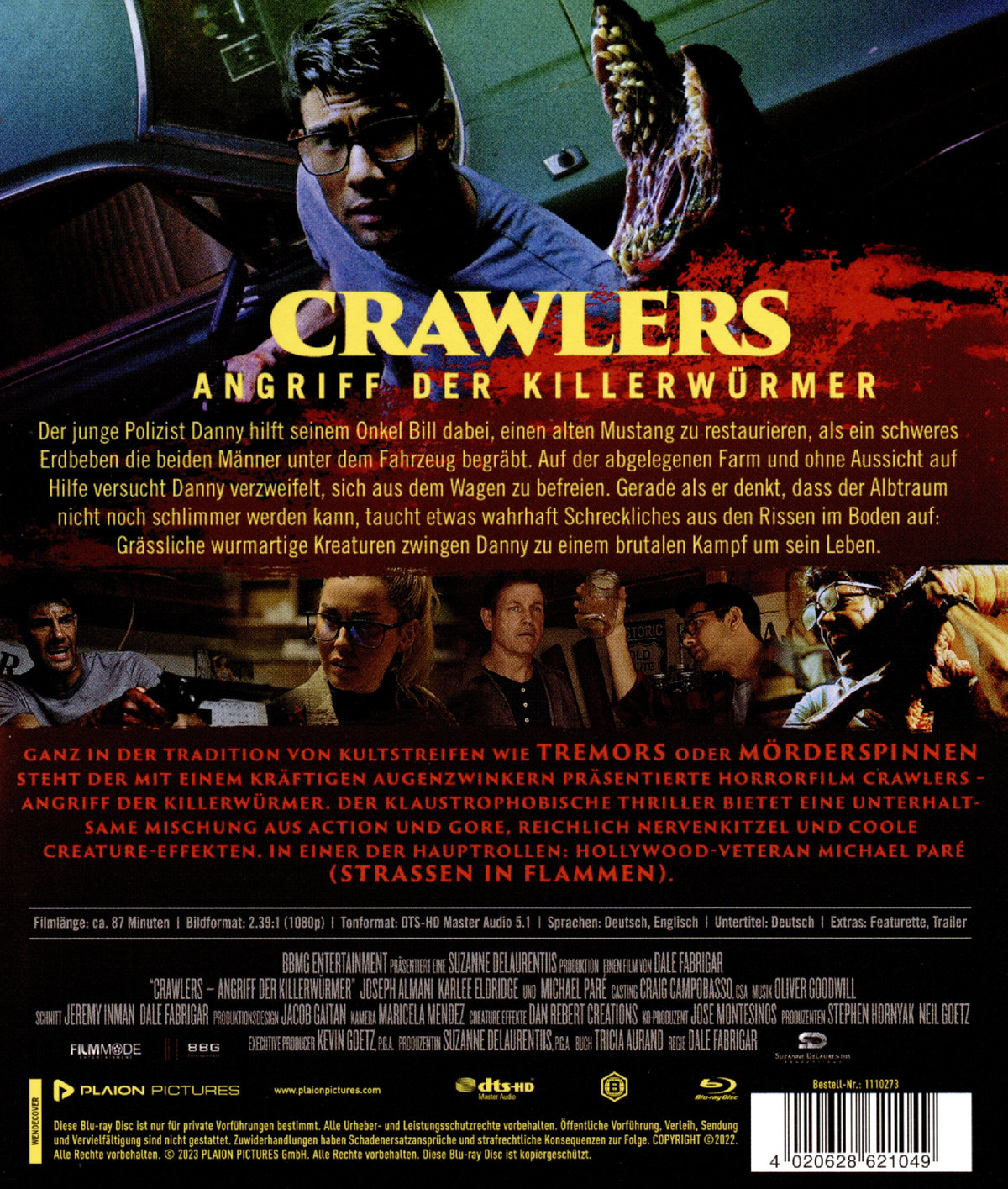 Crawlers - Angriff der Killerwürmer (blu-ray)