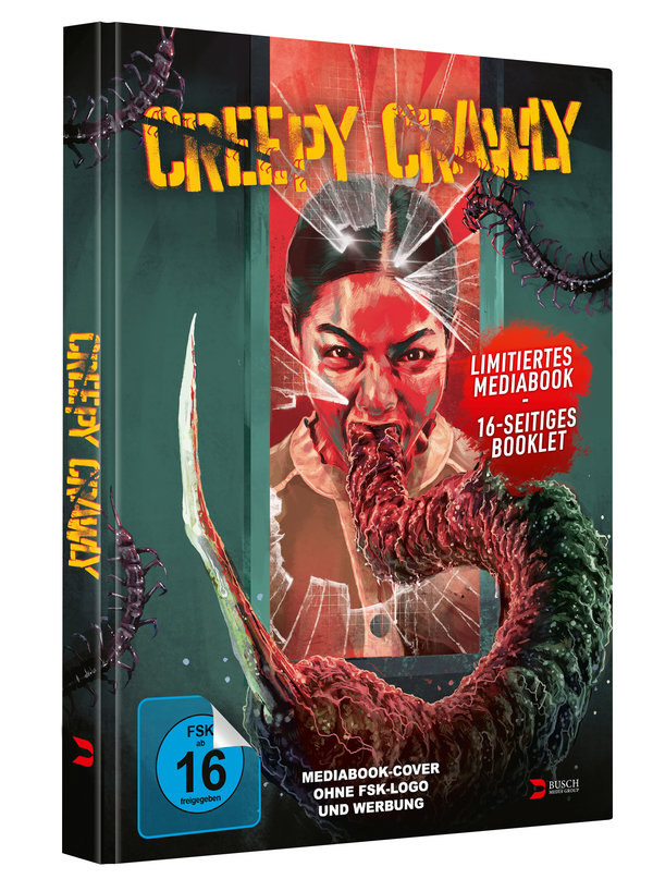 Creepy Crawly - Uncut Mediabook Edition  (DVD+blu-ray)