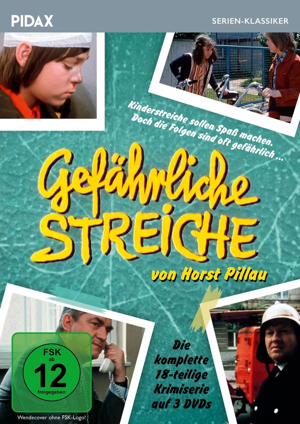 Gefährliche Streiche / Die komplette 18-teilige Krimiserie von Erfolgsautor Horst Pillau (Pidax Serien-Klassiker)  [3 DVDs]  (DVD)