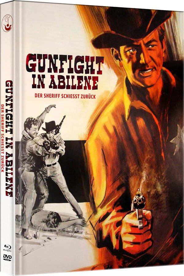 Gunfight in Abilene - Der Sheriff schießt zurück - Limited Mediabook Edition  (DVD+blu-ray)