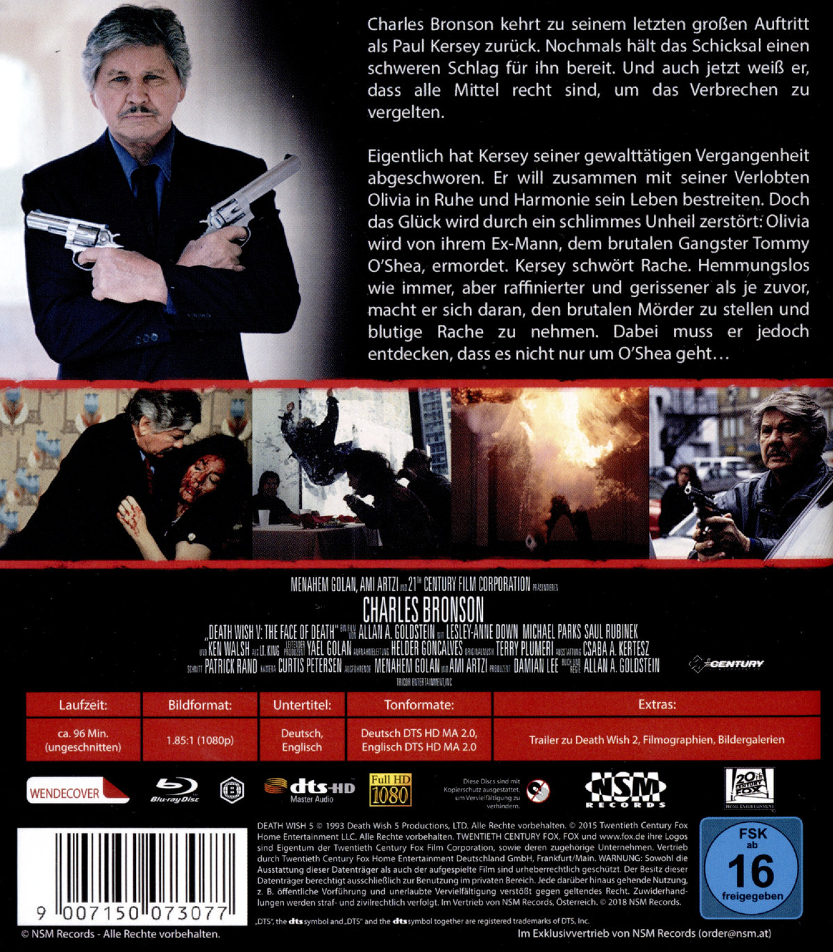 Death Wish 5 - Antlitz des Todes - Uncut Edition (blu-ray)