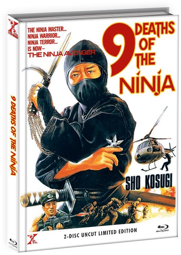 9 Leben der Ninja, Die - Uncut Mediabook Edition (DVD+blu-ray) (B)
