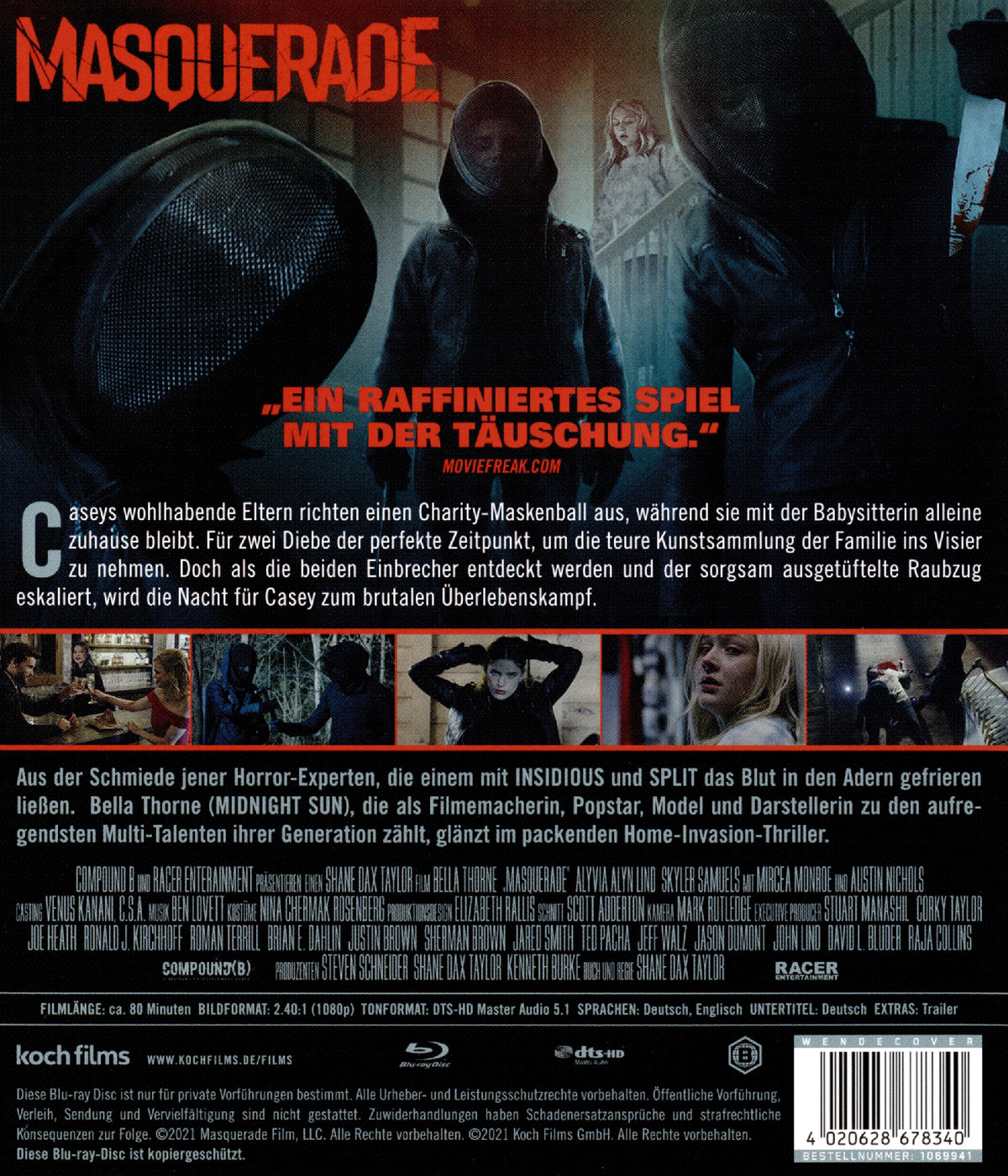 Masquerade (blu-ray)