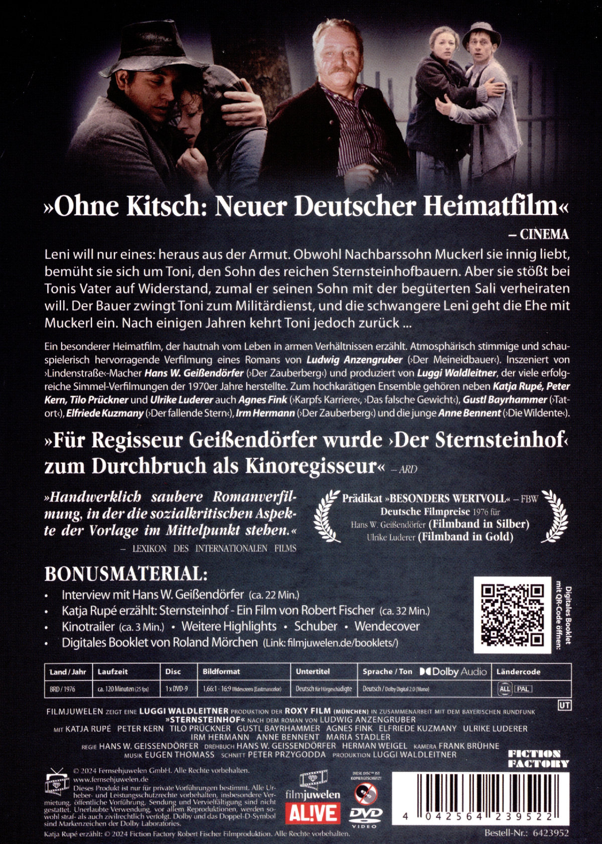 Der Sternsteinhof (Filmjuwelen)  (DVD)