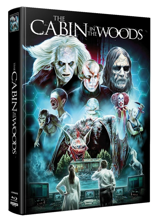 Cabin in the Woods - Uncut Mediabook Edition  (4K Ultra HD+blu-ray)