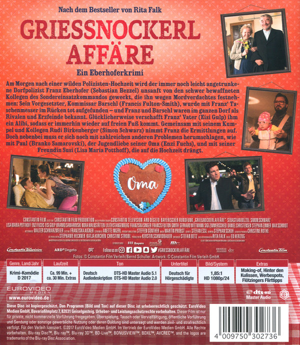 Grießnockerlaffäre (blu-ray)