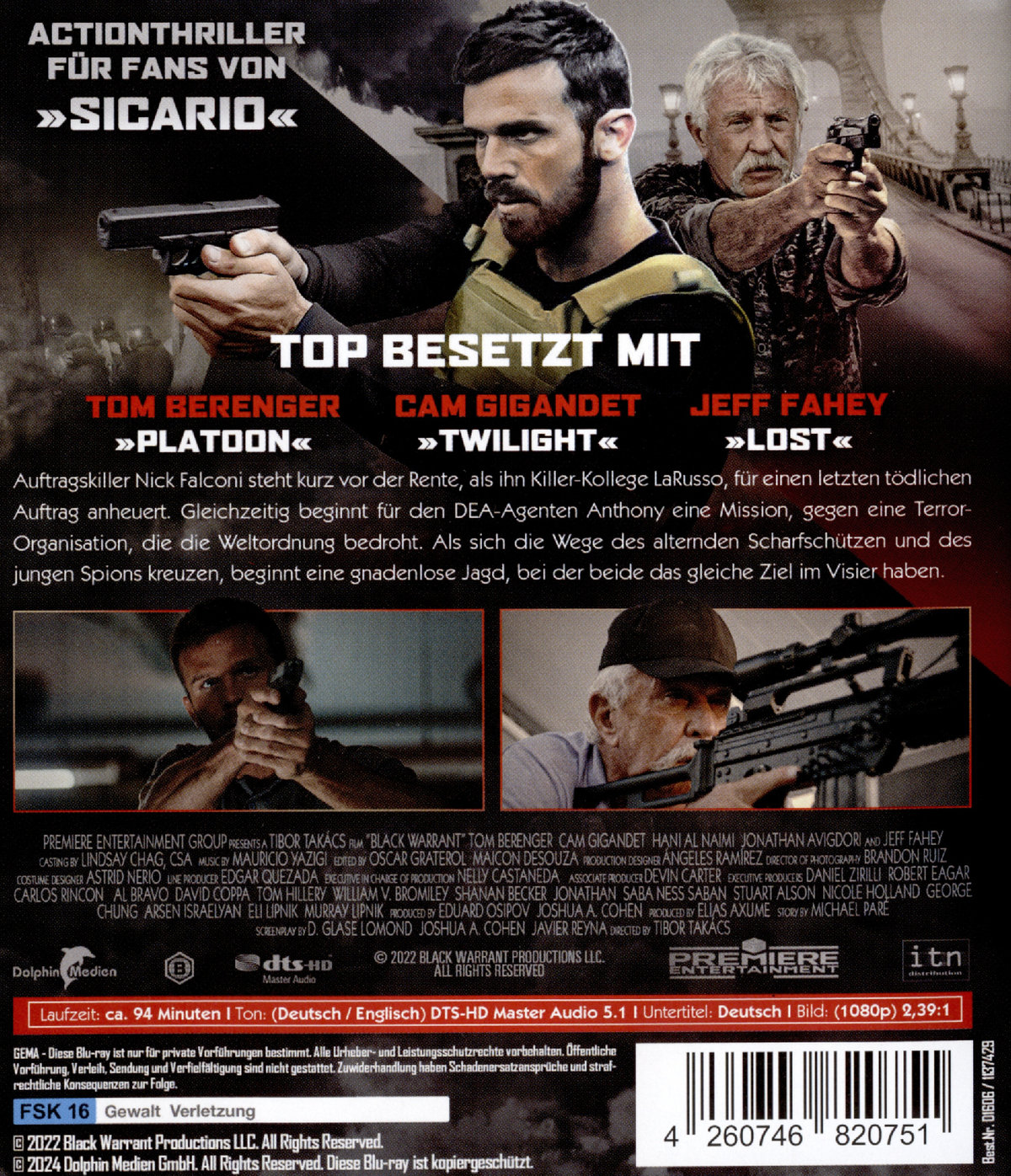 Black Warrant - Tödlicher Auftrag (blu-ray)