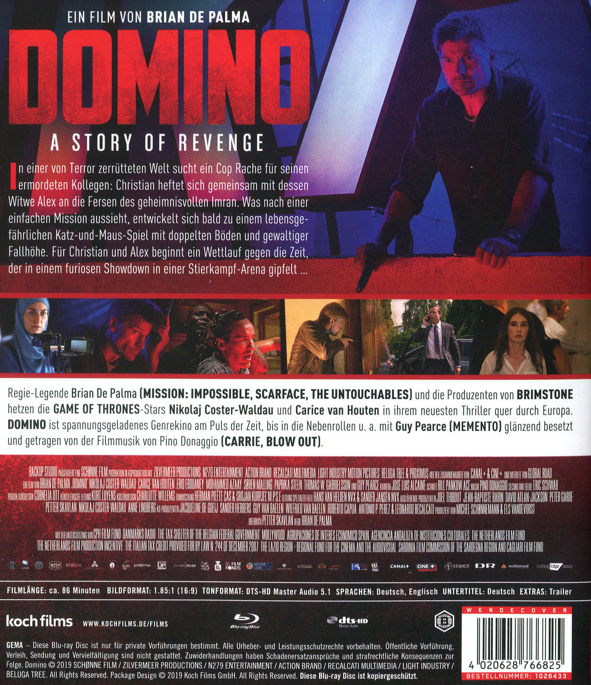 Domino - A Story of Revenge (blu-ray)