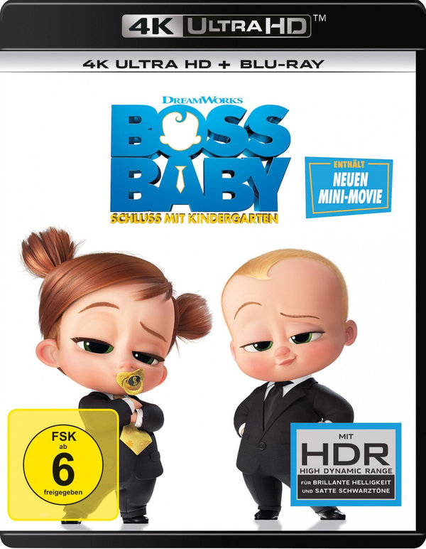 Boss Baby - Schluss mit Kindergarten (4K Ultra HD)