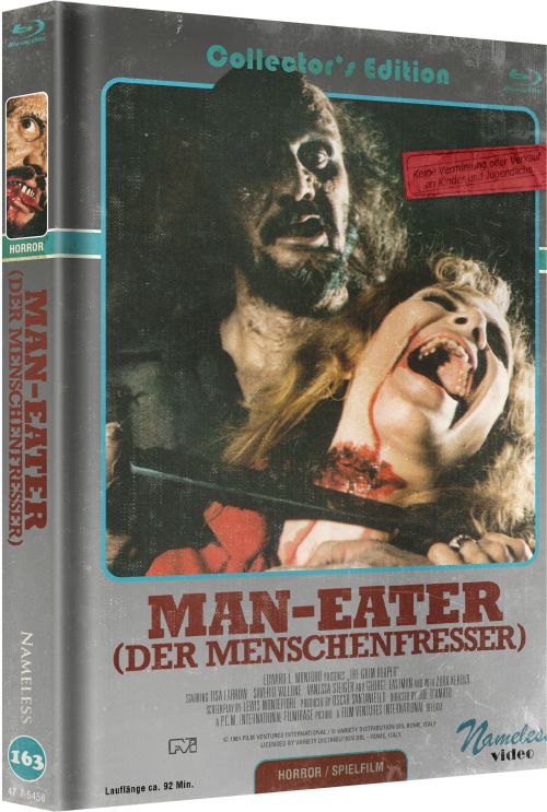 Man Eater - Der Menschenfresser - Uncut Mediabook Edition (blu-ray) (C)