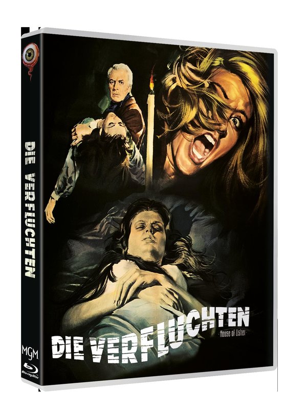 Verfluchten, Die - The Fall of the House of Usher - Uncut Edition (DVD+blu-ray)