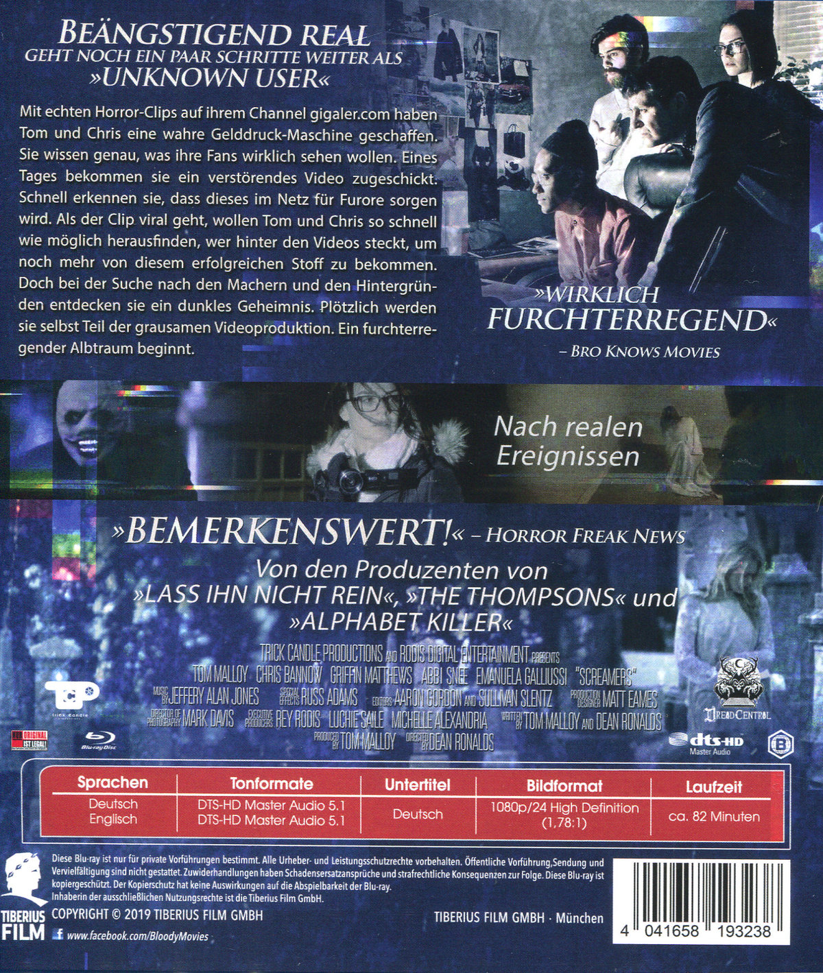 Screamers - Hörst du den Schrei, ist es zu spät (blu-ray)