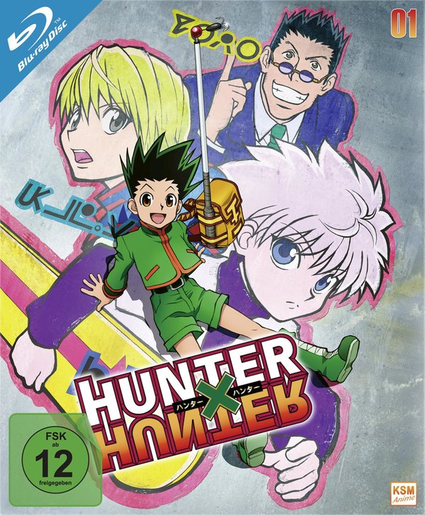 HUNTERxHUNTER - New Edition: Volume 1 (Ep. 01-13)  [2 BRs]  (Blu-ray Disc)