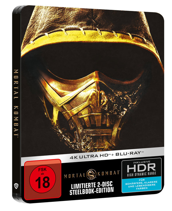 Mortal Kombat (2021) - Steelbook - Limited Edition  (4K Ultra HD) (+ Blu-ray) 