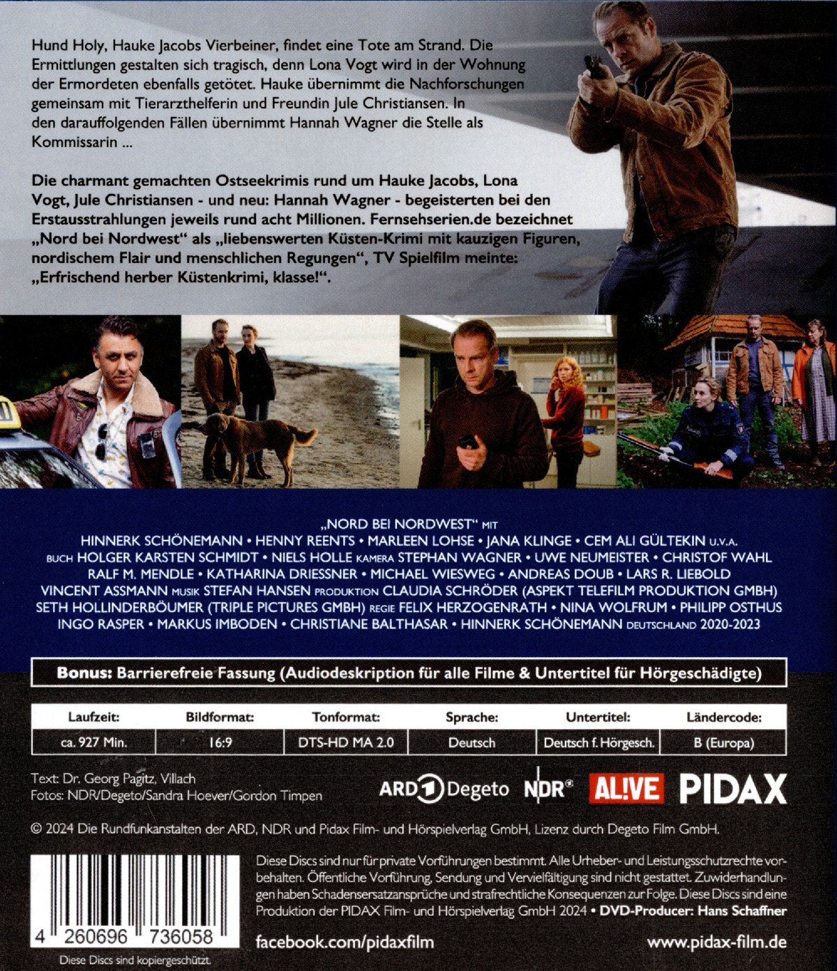Nord bei Nordwest - Collection 2 / Weitere 10 Spielfilmfolgen der erfolgreichen Küstenkrimi-Reihe in brillanter HD-Qualität  [2 BRs]  (Blu-ray Disc)