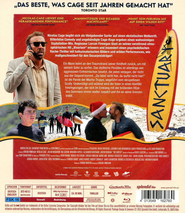 The Surfer  (Blu-ray Disc)