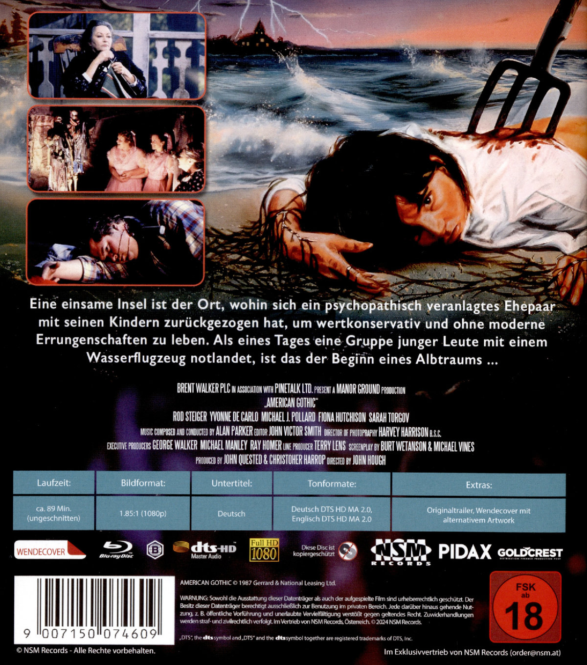 Dark Paradise (American Gothic) (uncut)  (Blu-ray Disc)