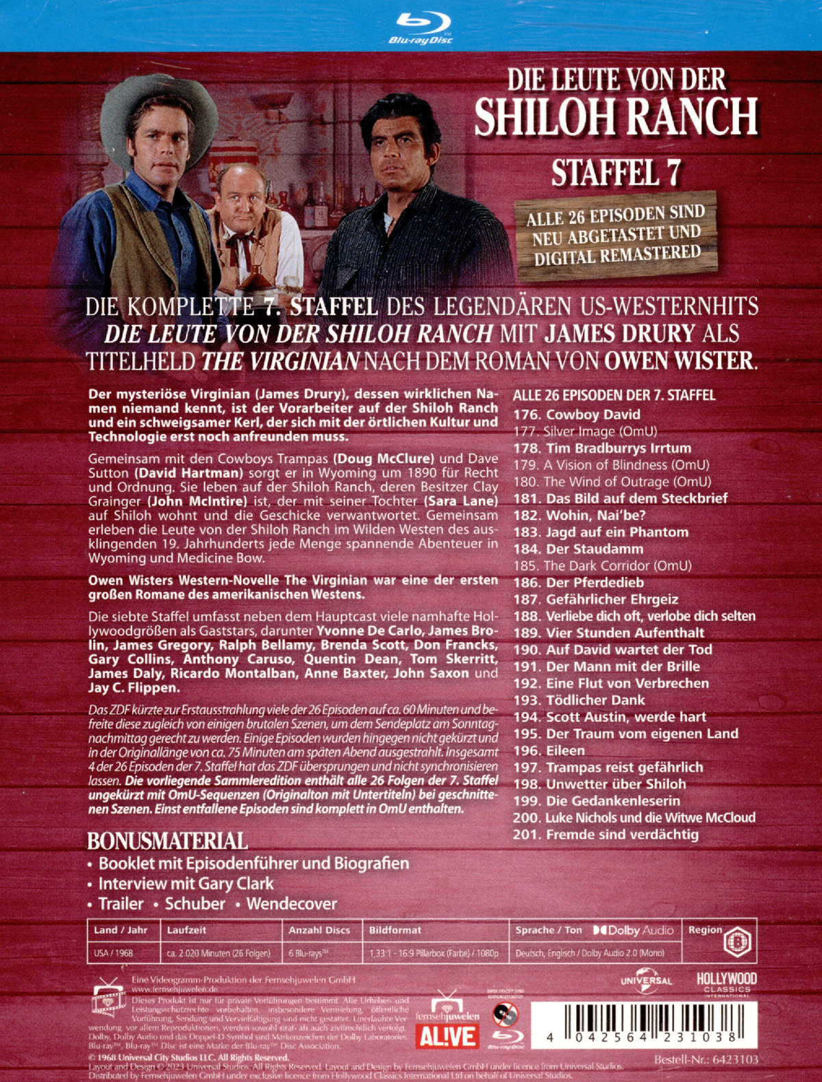 Leute von der Shiloh Ranch, Die - Staffel 7 (blu-ray)