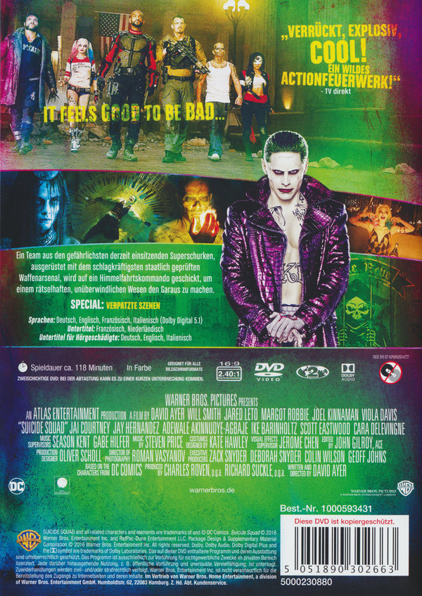 Suicide Squad  (DVD)